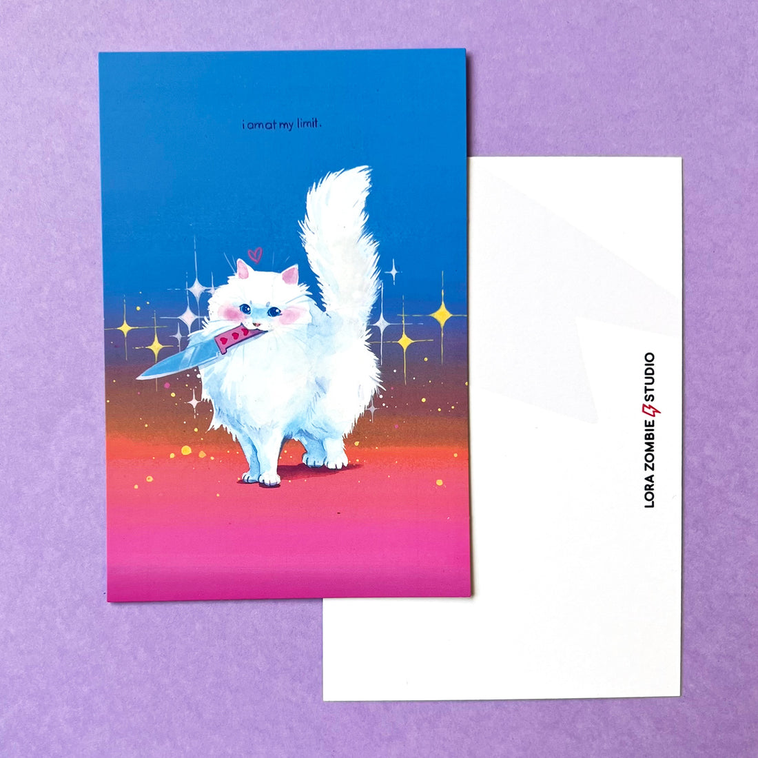 Cats At Their Limit Art Cards