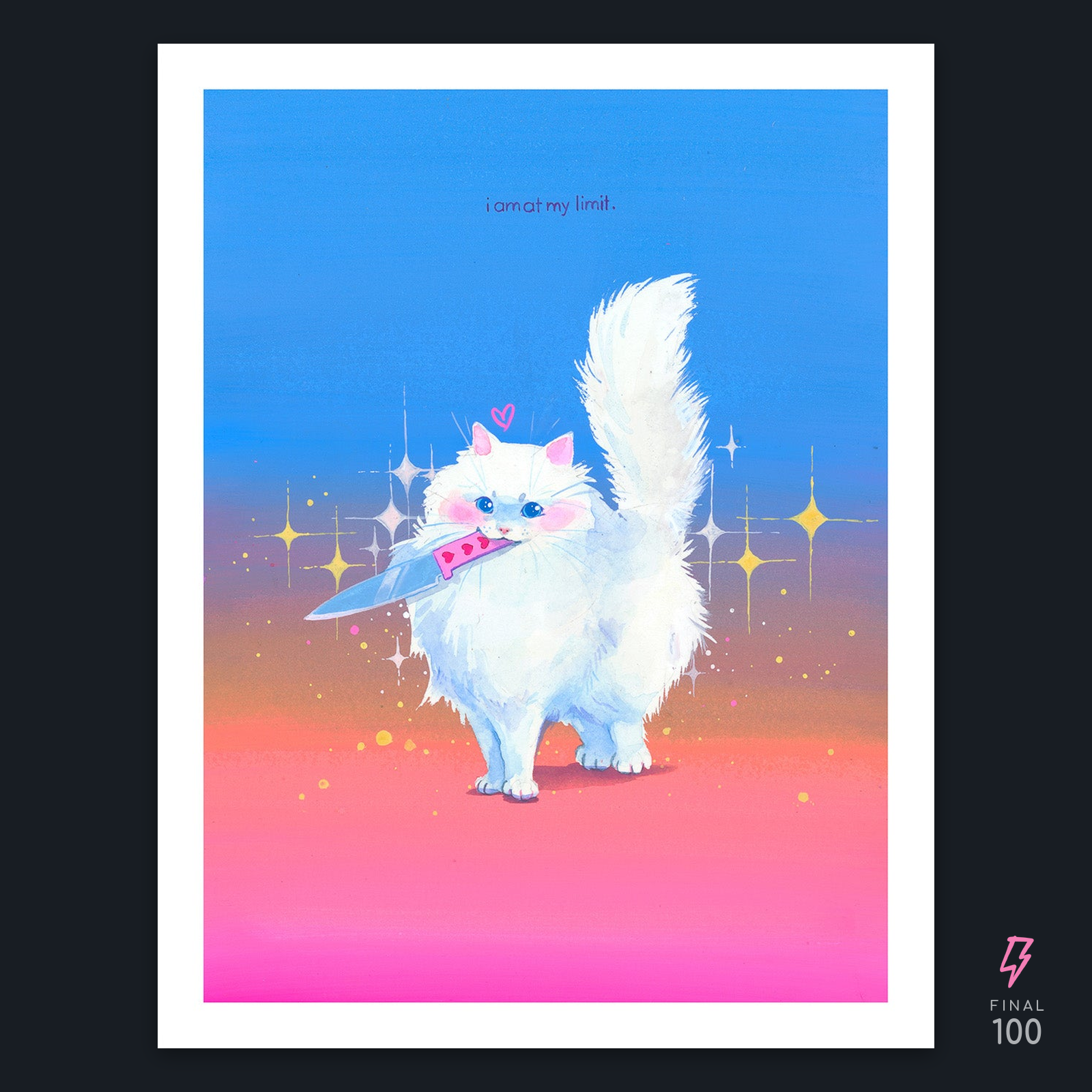 アート〜you are smiie is...〜 I Am At My Limit by Lora Zombie – Lora Zombie Studio