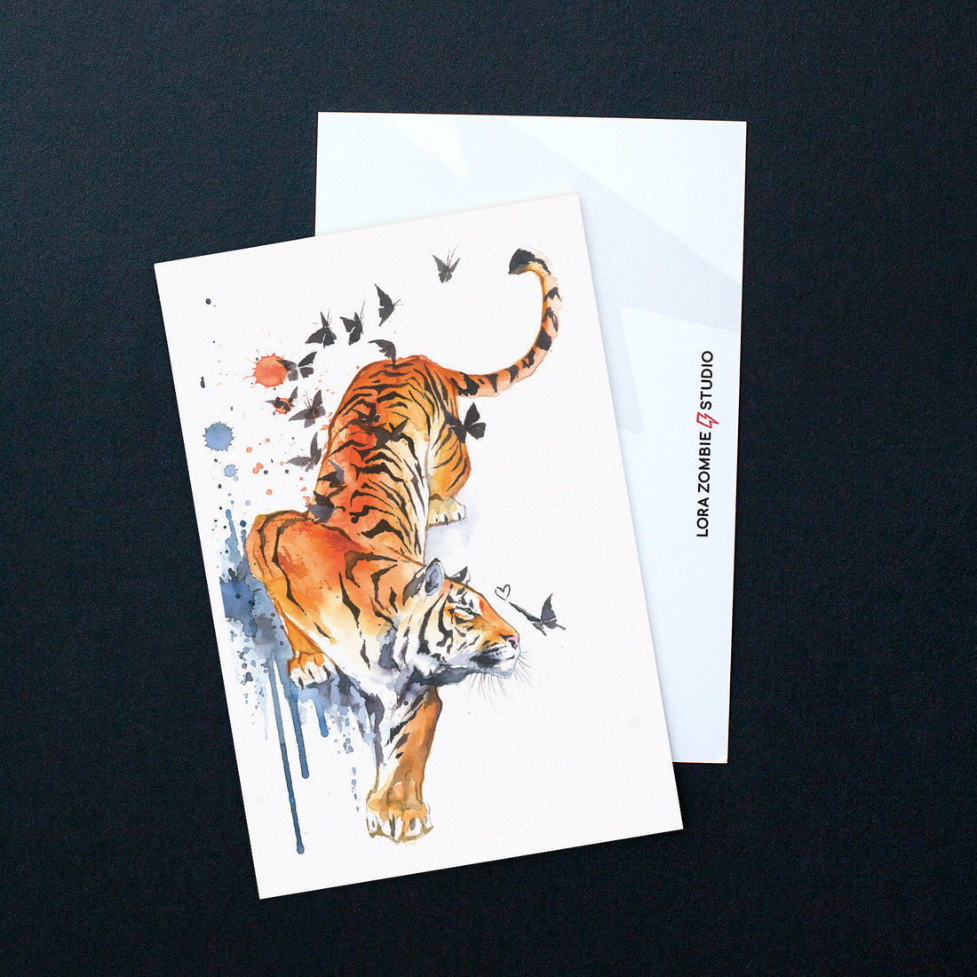 Tiger Art Cards