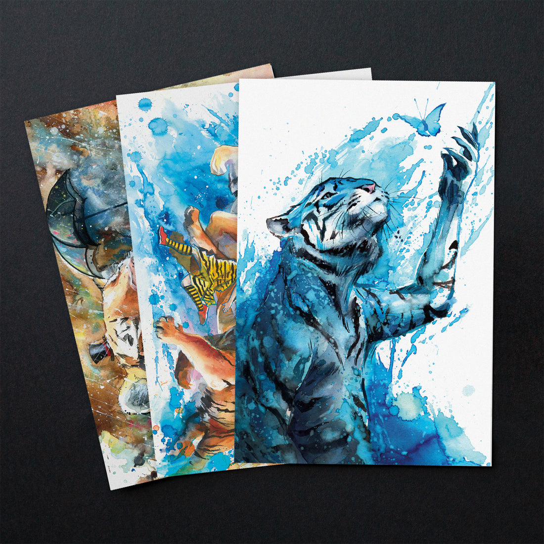 Year Of The Tiger Art Cards