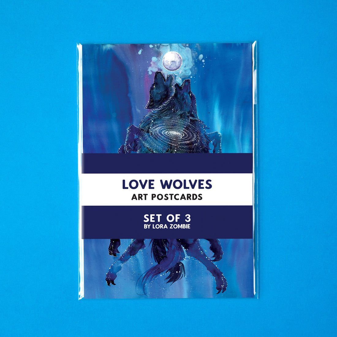 Love Wolves Art Cards