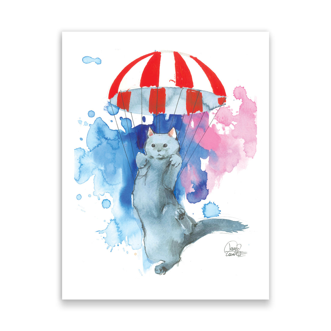 Parachute Cat XVIII