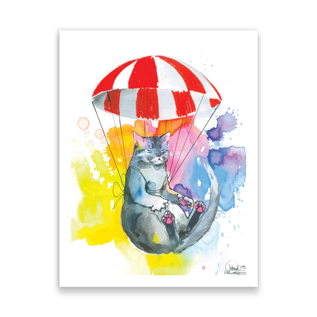 Parachute Cat IX