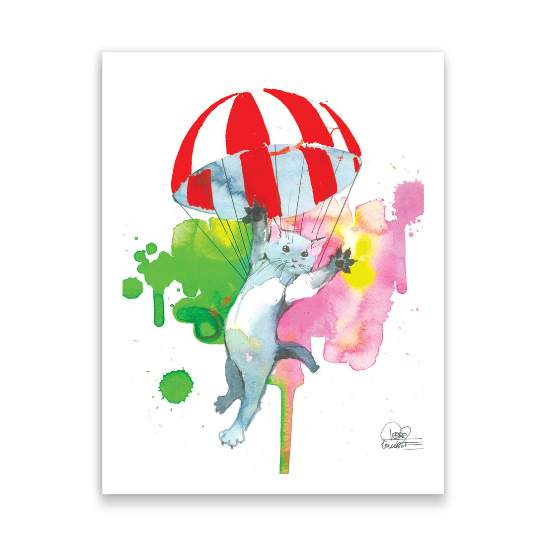 Parachute Cat XIV