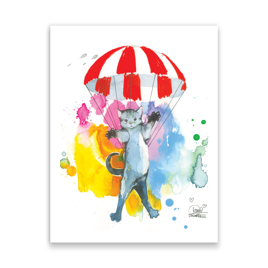 Parachute Cat XV
