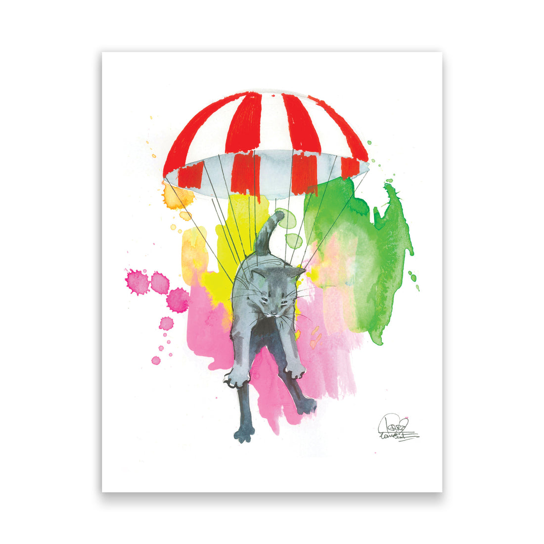 Parachute Cat XVI