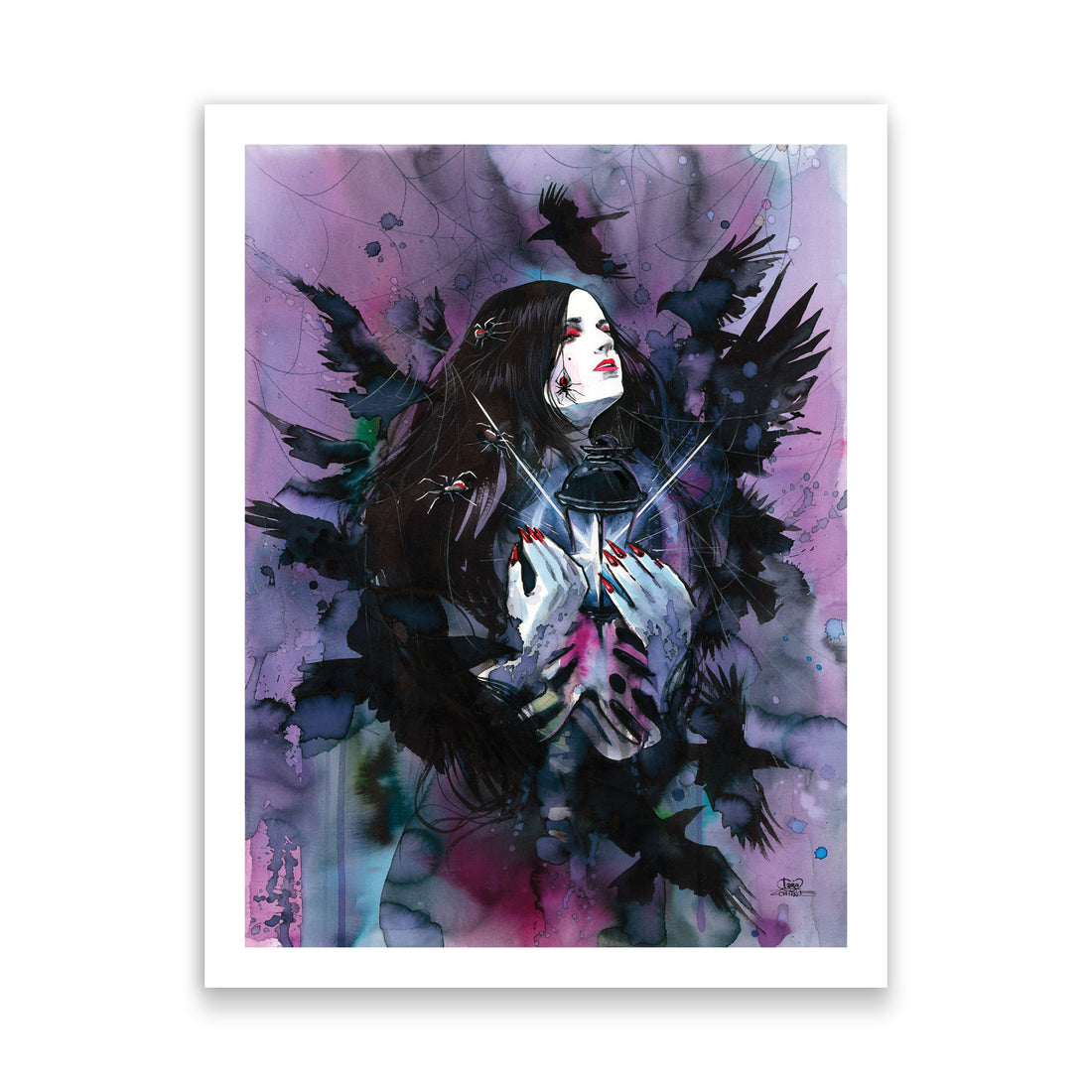 Spiders in Her Hair