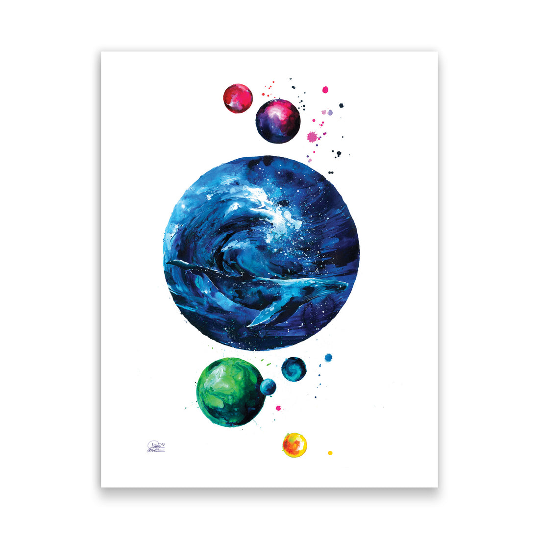 Whale and Planets