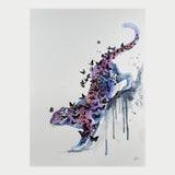 Black Butterflies Leopard