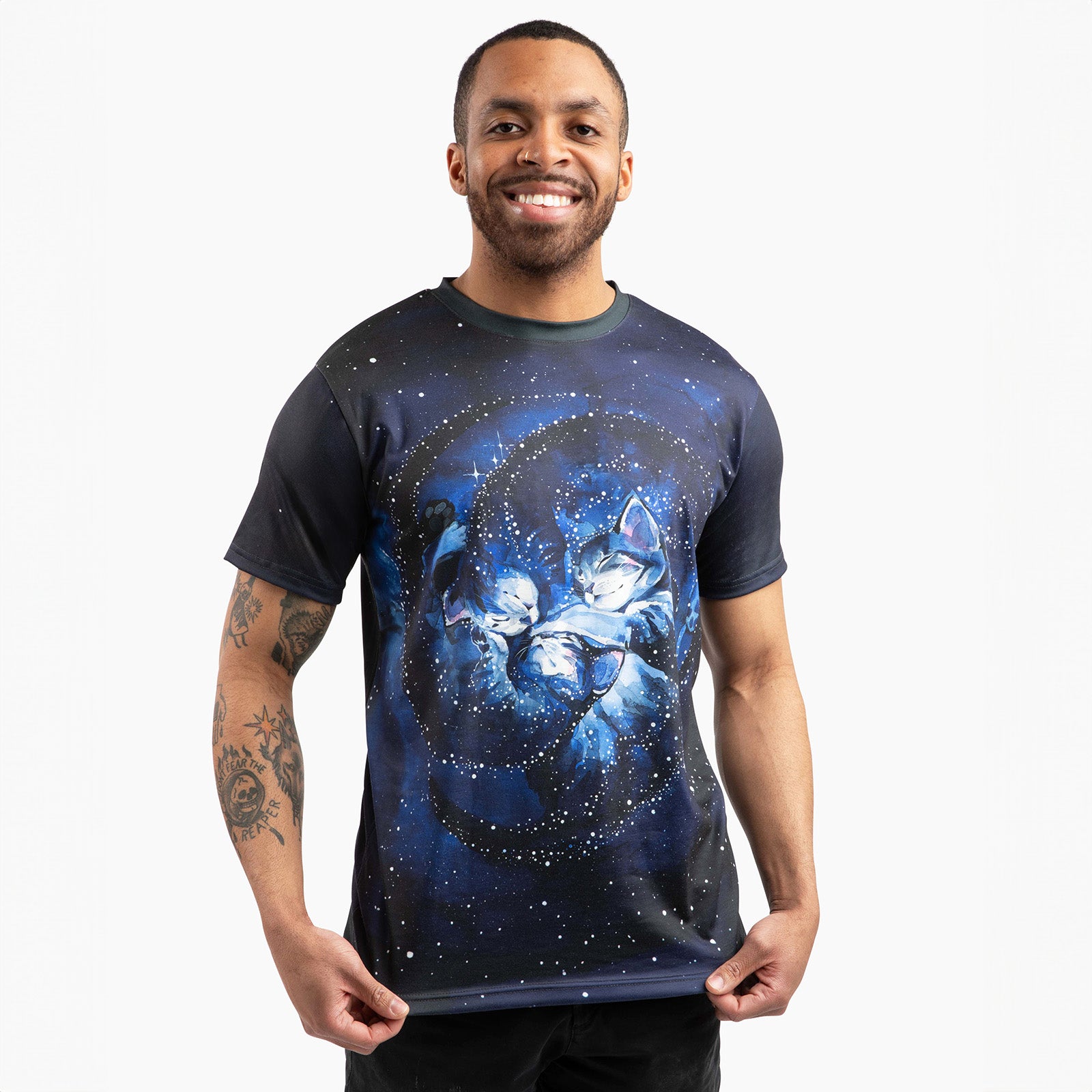 A Galaxy Purr Away Unisex Tee