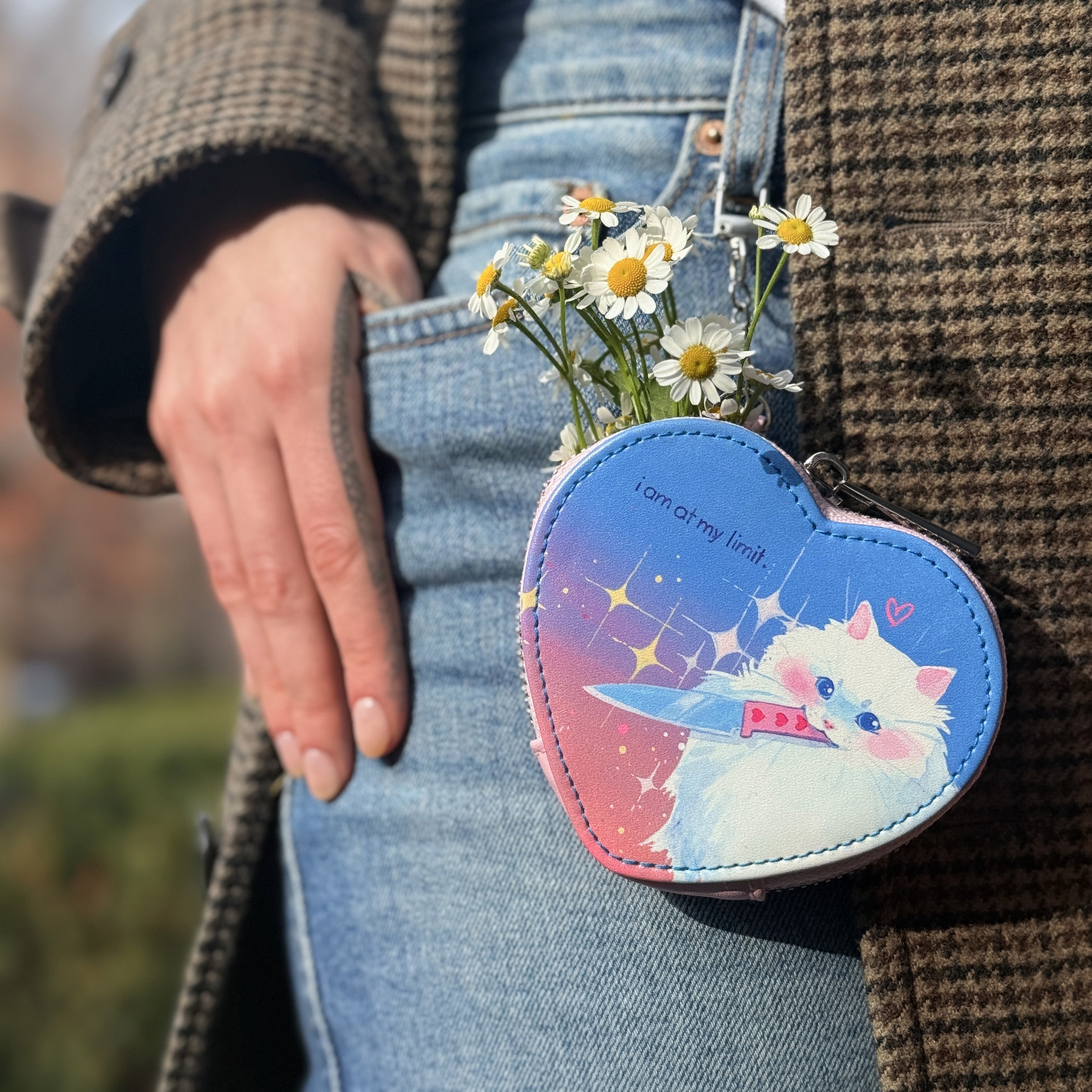 I Am At My Limit Pouch Bag Charm
