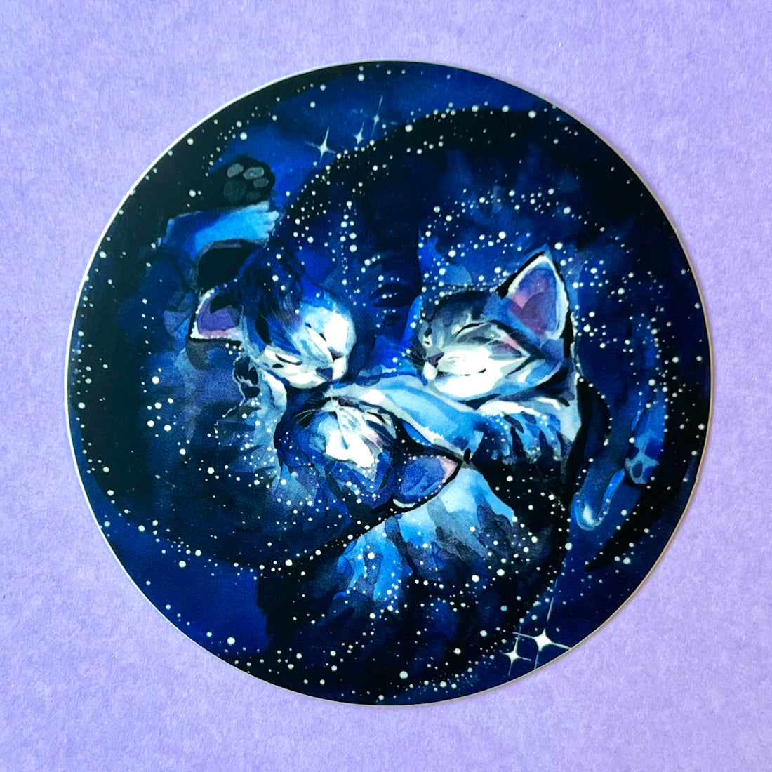 Galaxy Cats Sticker