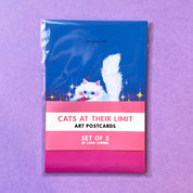 Cats At Their Limit Art Cards