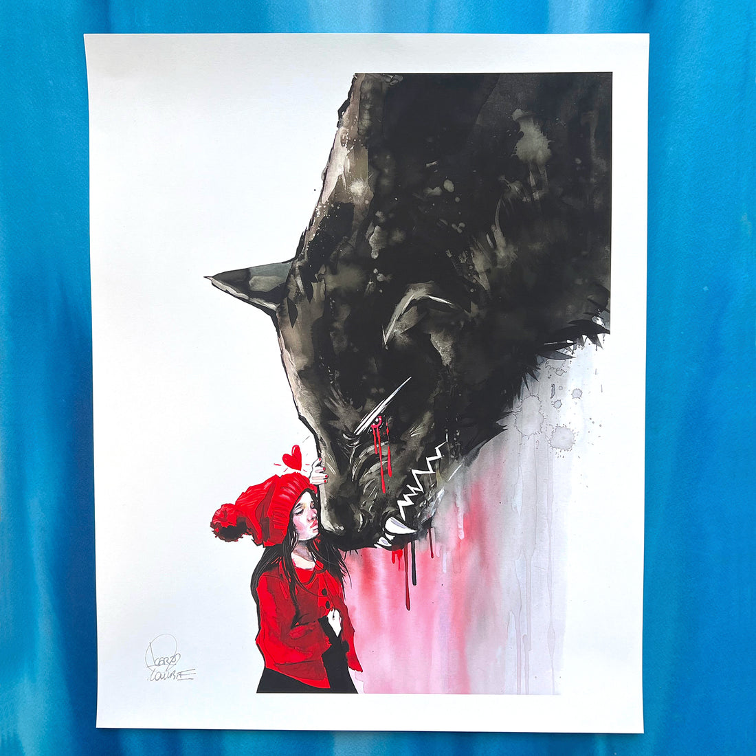Red Riding Hood Signed Art Pack