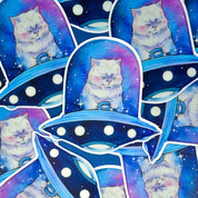 UFO Kitty Sticker