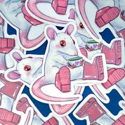 Matcha Rat Sticker