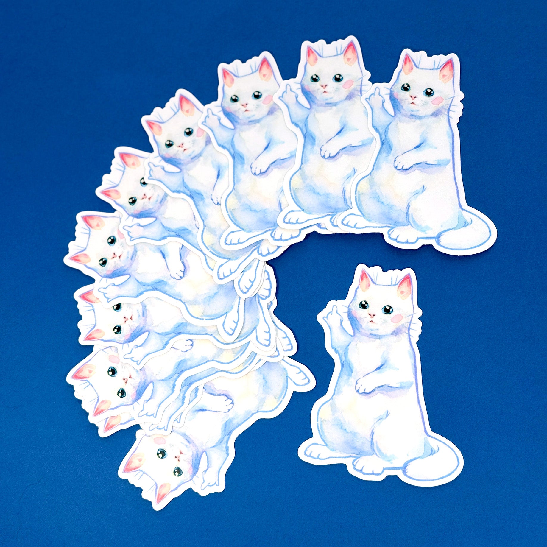 Meownday Kitty Sticker