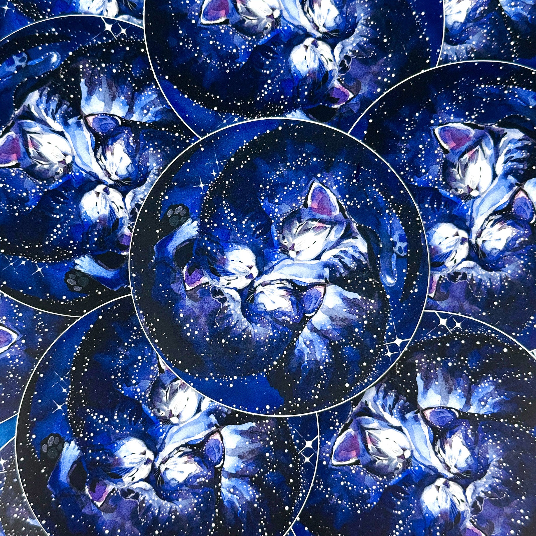 Galaxy Cats Sticker