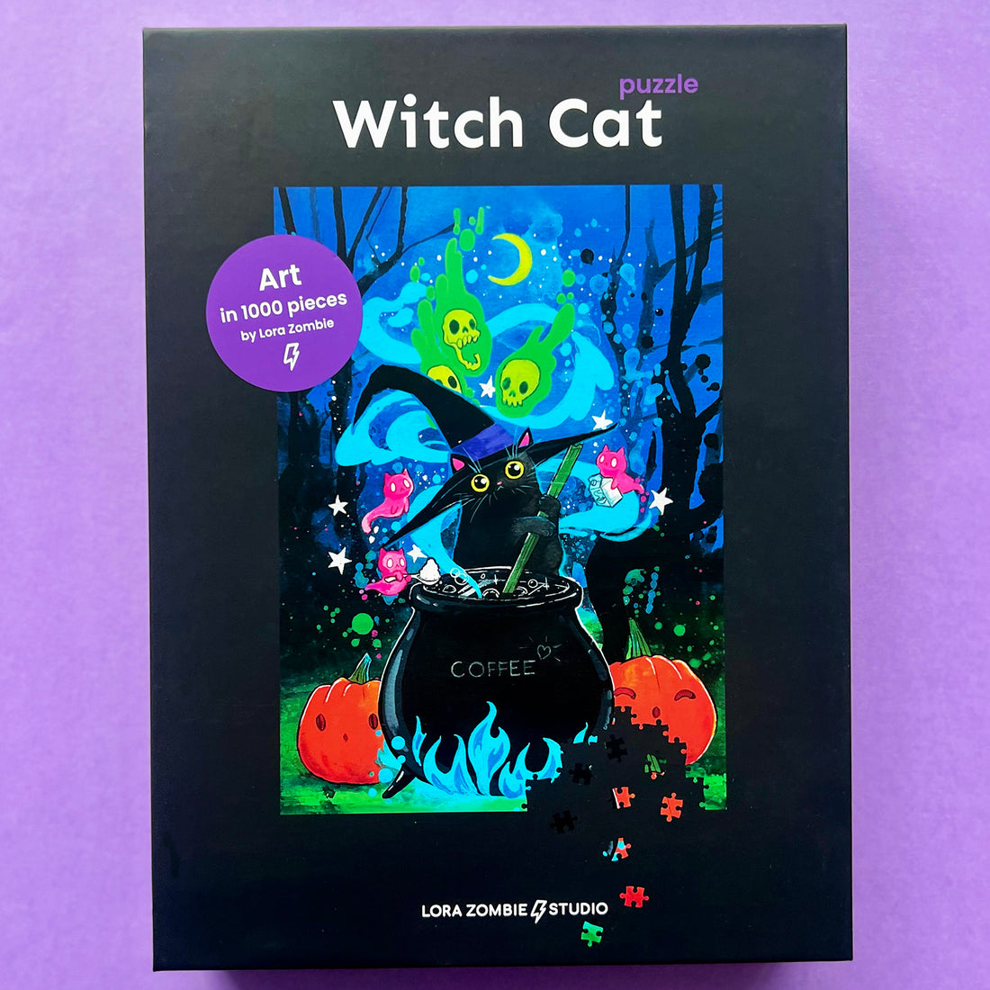 Witch Cat Puzzle