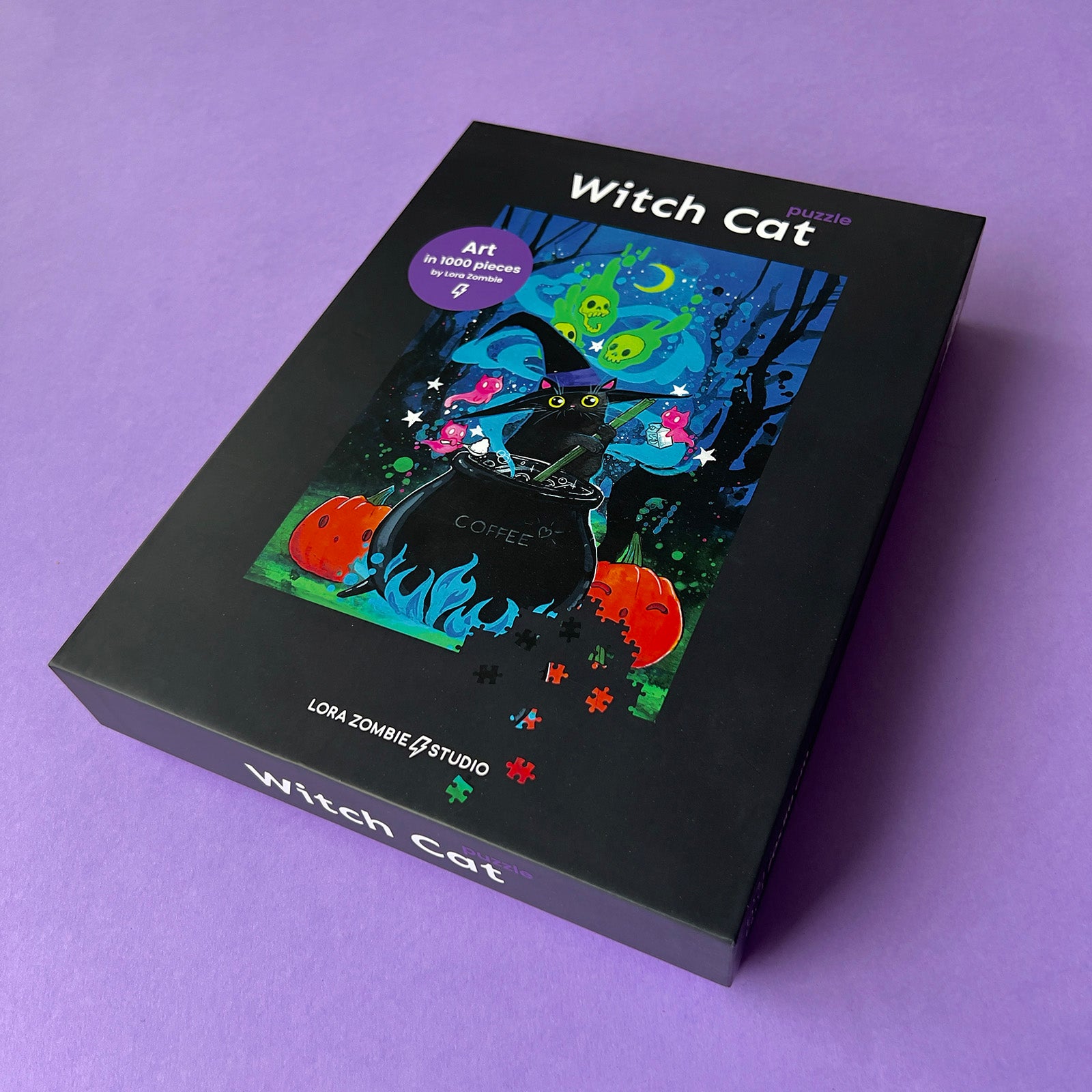 Witch Cat Puzzle