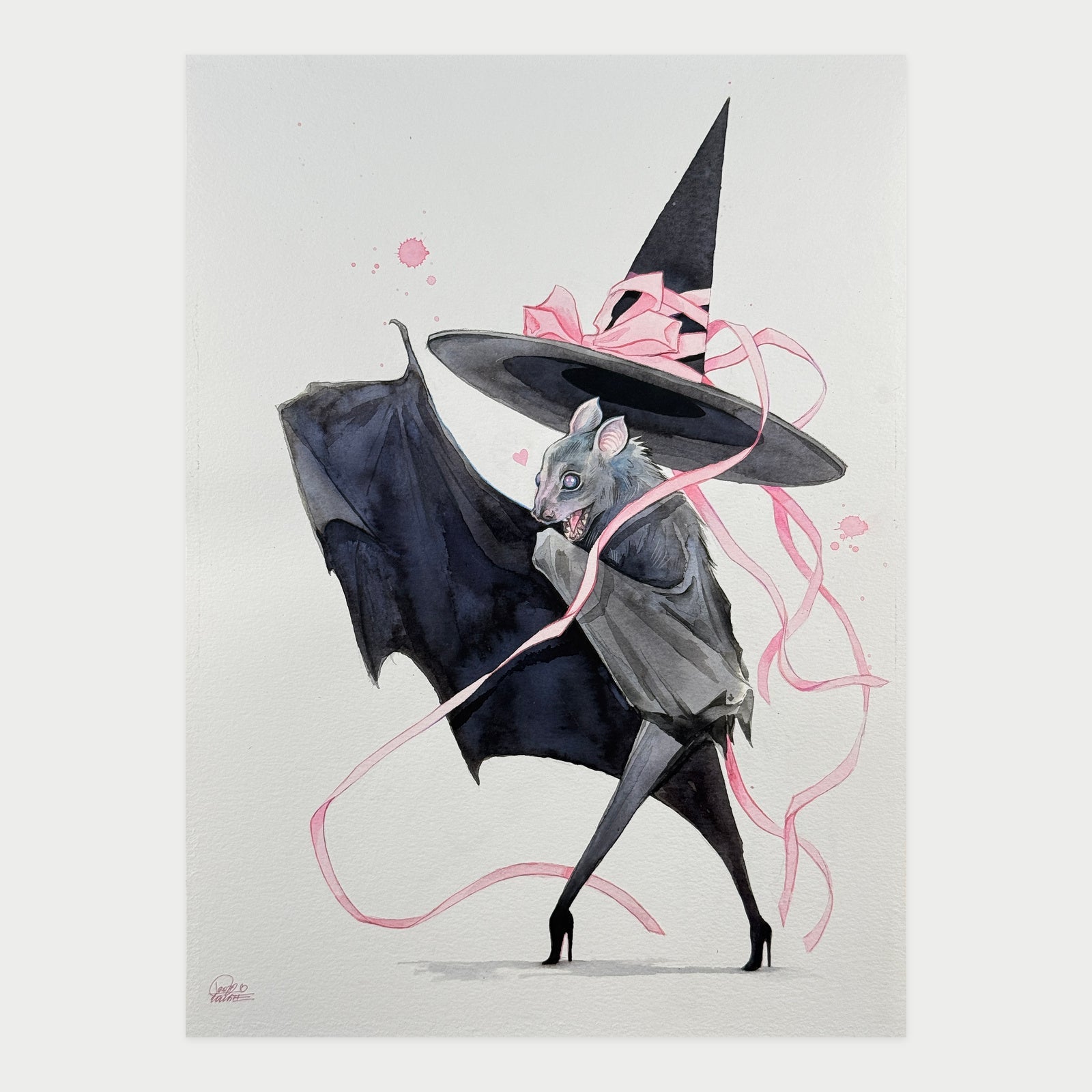 Witch Bat by Lora Zombie