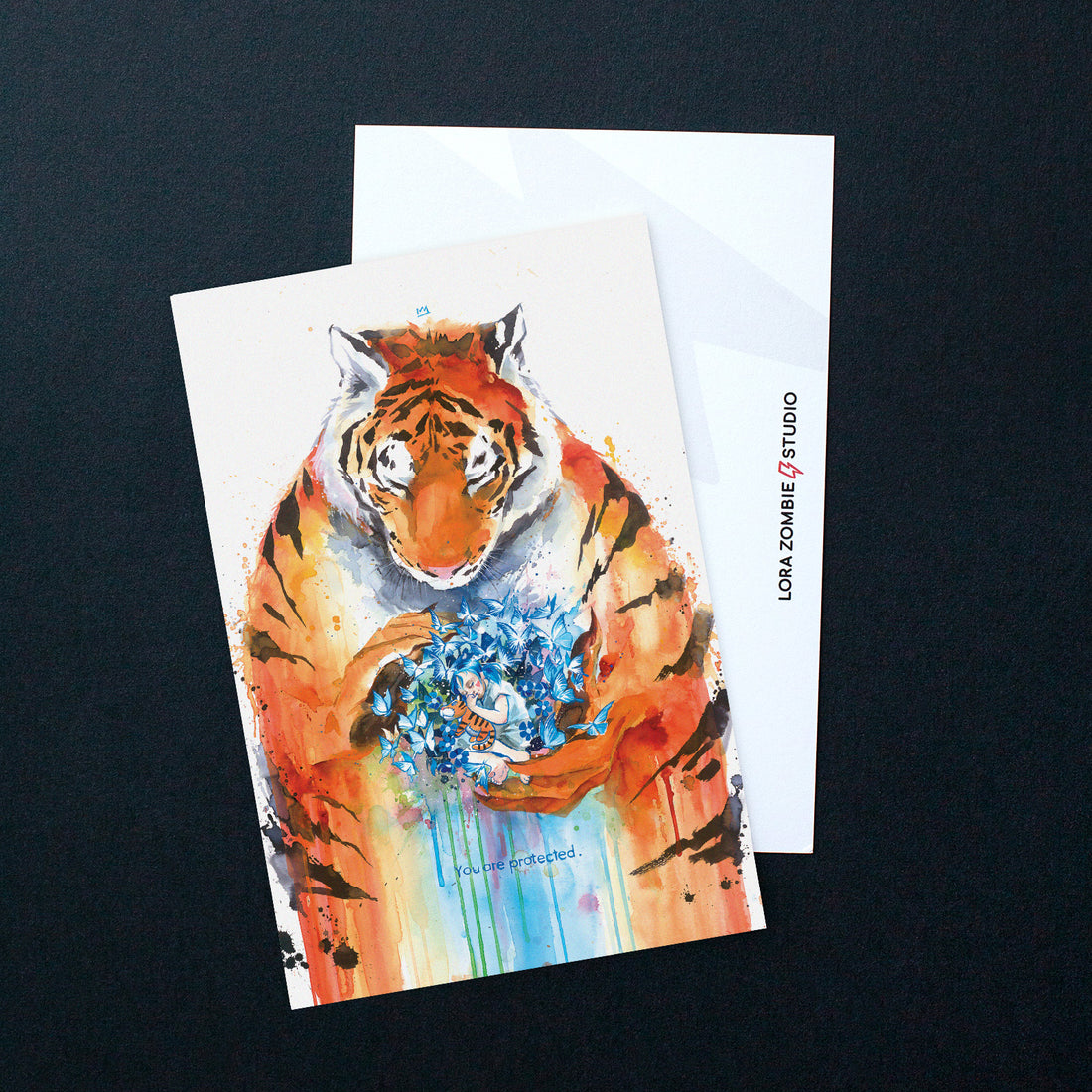 Tiger Art Cards