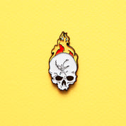Unicorn Skull Pin