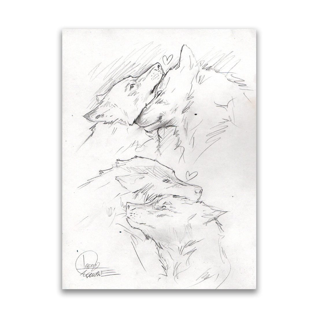 Wolves Sketch II
