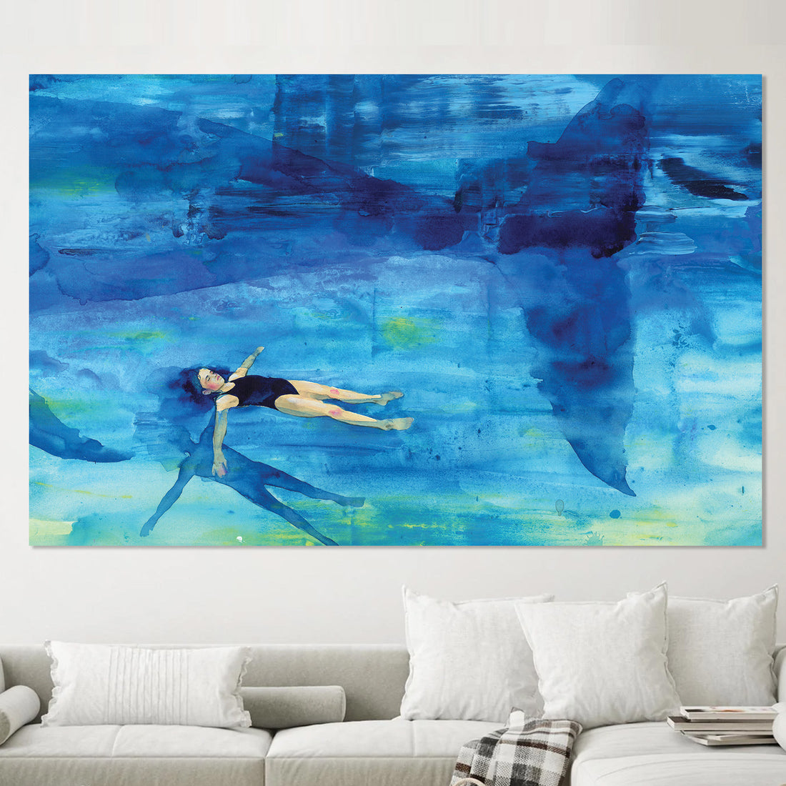 Floating with Whale