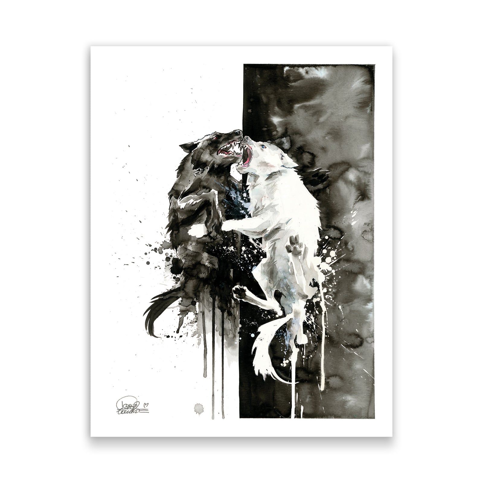 Lora Zombie Art Prints: Open Edition Prints