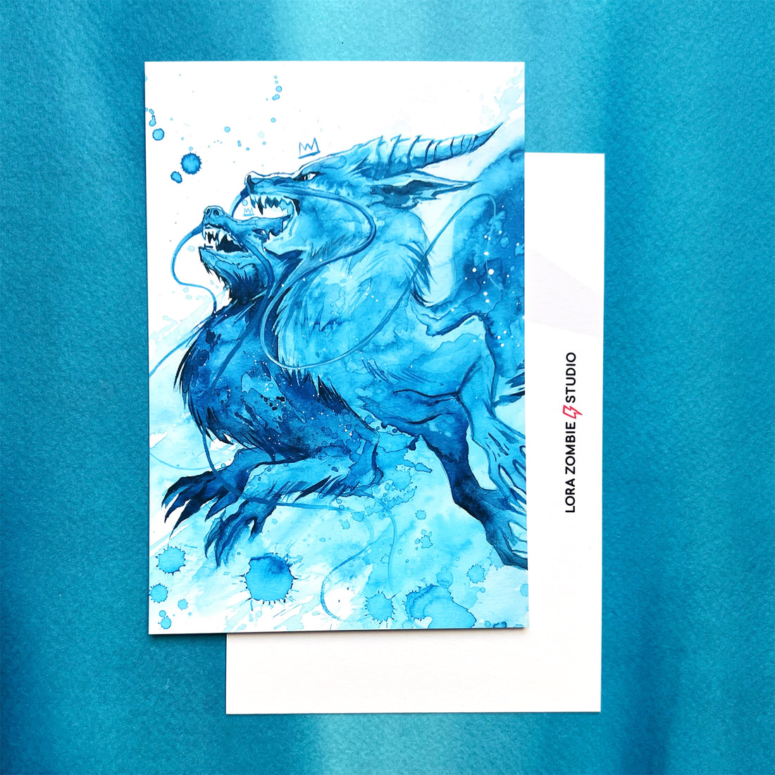 Water Dragons Art Cards